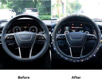 Bling Steering Wheel Cover, Rhinestone Steering Wheel Cover with Crystal Diamond for Women, Sparkling Car Wheel Protector Universal Fit 14-15 inches - Colorful