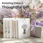 12 Pack Assorted Floral Scented Sachets - Lavender, Rose, Jasmine, Ocean, Gardenia & Lily | Drawer, Closet & Car Air Freshener Bags | Multi-Scent Home Fragrance Gift Set