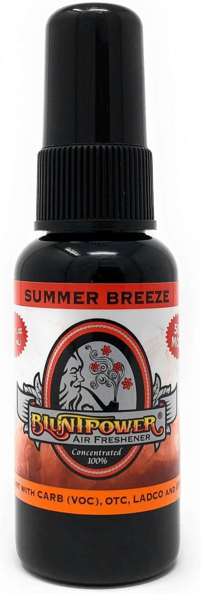 (Summer Breeze, 1 Pack) Concentrated Air Freshener for Room and Car Spray - Oil-Based Diffuser Spray Bottle - Long-Lasting Bathroom Spray, Car Freshener, & Odor Eliminator Spray