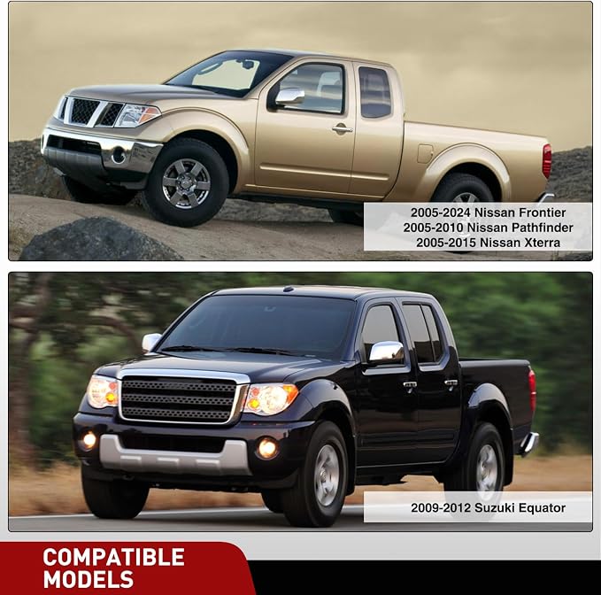 4 Pin Trailer Wiring Harness 55441 Custom for 2005 2006 2007 2008 2009 2010 2011 2012 2013 14 15 16 17 18 19 20 21 22 23 24 Nissan Frontier Xterra Pathfinder Suzuki Equator
