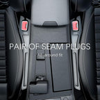 2PCS Car Seat Gap Filler Organizer,2 in 1 Car Gap Filler with Fill and Storage Function for Storing Phones Keys Cards,Universal Multifunctional No Drop Seat Guard for Cars