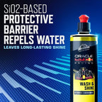 Podium Series Hybrid Ceramic Wash & Shine, 16 fl oz, 2-in-1 Car Wash and Wax Developed in Collaboration With Oracle Red Bull Racing