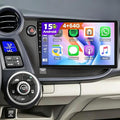 4+64G Android 15 Radio for Honda Insight 2009-2014 Wireless CarPlay Android Auto Car Stereo 5G WiFi GPS AHD Backup Camera Bluetooth 5.0 FM RDS DSP