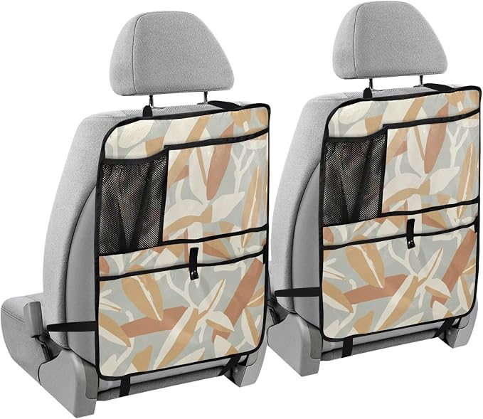 Kick Mats Backseat Protector with Anti Kick Design Offering Safety and Space for Backseat Essentials
