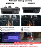 HD 720P Vehicle Backup Camera for Audi A4L A5 A3 Q3 Q5 RS6 for VW Passat Tiguan Jetta Sharan Touareg Lavida Skoda, Car Rear View Trunk Handle Camera