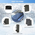 Windshield Snow Cover for GMC Terrain 2018-2026, Waterproof Scratch-Proof Windshield Ice & Frost Cover,2-Layer Oxford Windshield Freeze Protector Includes Anti-Theft Straps Winter Accessories(71"x47")