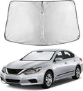Windshield Sunshade Compatible for Nissan Altima 2013-2016 2017 2018, Sun Visor for Front Windshield & Window Sun Shade Cover, UV Heat Blocker & Protector, Car Accessories