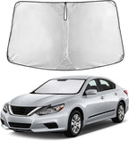 Windshield Sunshade Compatible for Nissan Altima 2013-2016 2017 2018, Sun Visor for Front Windshield & Window Sun Shade Cover, UV Heat Blocker & Protector, Car Accessories