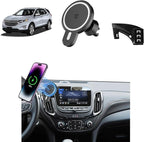 PZK Car Phone Mount for Chevy quinox 2018-2023 Accessories Custom Air Vent | Chevy Car Phone Holder Magnetic 15W Fast Wireless Charger Air Vent 360° Rotation Hands Free Magsafe Phone Cradles