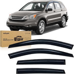 Window Visors for Honda CR-V(CRV) 2007 2008 2009 2010 2011, Out-Channel Window Wind Deflectors Rain Guards -4PCS