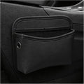 Car Seat Side Pocket Organizer, Multifunctional Leather Console Side Storage Pouch with Card Holder, Waterproof Phone & Sunglasses Pocket Bag for Car Door Seat Console (Black)