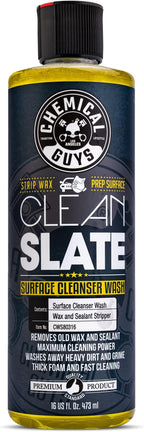 CWS80316 Clean Slate Deep Surface Cleaning Car Wash Soap (Removes Old Car Waxes, Glazes & Sealants for Superior Surface Prep), 16 fl oz, Citrus Scent