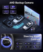 4G+64G Car Radio Stereo for Dodge RAM 2002-2006, for Jeep Wrangler 2003-2006,Jeep Grand Cherokee 1999-2004, 6.86" IPS Touchscreen/Wireless CarPlay/Android Auto/BT/GPS/WiFi/AHD Backup Camera