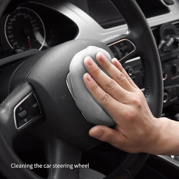 Cleaning Gel for Car, 7oz Car Detailing Tools, Cleaning Putty Gel, Car Interior Cleaner Universal Dust Cleaner for Keyboard, Laptop, Air Vents