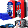 Car Windshield Water Repellent & Anti-Fog Treatment - Quick Interior & Exterior Glass Coating Kit, Rain Repellent Spray for Windows, Mirror, Paint Protection - Long-Lasting Visibility, Pack of 2
