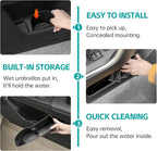 Door Side Storage Box Compatible with 2023 2024 2025 2026 Honda CRV Accessories, Front & Rear 4PCS Door Handle Insert Organizer Tray, TPE Phone Pockets Cup Holder Fit for CRV CR-V Accessories
