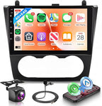 Android Car Stereo for Nissan Altima 2008-2012 with Wireless CarPlay Android Auto, 4Core 4G+64G 9 Inch Touchscreen Car Radio Mirror Link GPS Navigation WiFi Bluetooth FM RDS EQ SWC Backup Camera