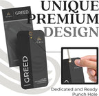9PCS Greed Disposable Air Fresheners for Men | Long Lasting Car Air Freshener with Greed Fragrance | Lasts for 2 Weeks | Strong Car Perfume with Odor Eliminating Technology | by
