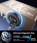 2026 Upgraded Car Phone Holder for Magsafe Car Mount [85 LBS Strongest Suction] Vacuum Magnetic Phone Holders for Your Car 360° Adjustable Car Phone Mount for iPhone 17 Pro Max 16 15 14 13 12