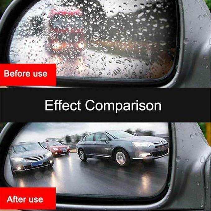 Car Glass Waterproof Coating Agent Anti-Fog Rainproof Agen, Clean and Restore Vehicle Brightness, 100ml (Rainproof Agent)