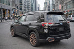 2025 2026 Tape-On Rain Guards for Subaru Forester Side Window Visor Deflectors Premium Sport Limited Touring Hybrid Wilderness Tinted Vent Shade Protectors
