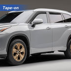 Window Visors Rain Guards for 2020-2026 Toyota Highlander, Out-Channel Window Vent Wind Deflectors Visors Shades for 20 21 22 23 24 25 Highlander
