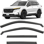in-Channel Incredibly Durable Rain Guards for Honda CR-V (CRV) 2023-2026, Original Window Deflectors, Vent Window Visors, Vent Deflector, 4 pcs. - 623100