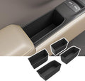 4PCS Door Side Storage Box Compatible with 2022-2026 Chevy Silverado GMC Sierra Door Handle Phone Pocket Tray Insert Organizer Crew Cab Replacement for 2022-2026 Chevy Silverado Accessories