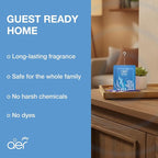 AER Power Pocket Seabreez Solid Gel Air Freshener for the Entire Home with Long Lasting Scent, Pack of 6