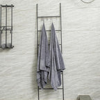 Microfiber Bath Towel 2 Pack(30" x 60"), Oversized Thick Towels, Soft, Super Absorbent and Fast Drying, No Fading Multipurpose Use for Sports, Travel, Fitness, Yoga, 30 in 60 in, Grey Count | Microfiber, Hanging Loop, Oversized, Soft & Absorbent, F...