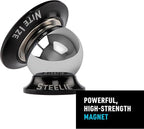 Steelie Orbiter Dash Kit - Metal Plate Attaches to Exterior of Charger - Dashboard System with Magnetic Socket, Dash Mount & Metal Plate - Orbiter