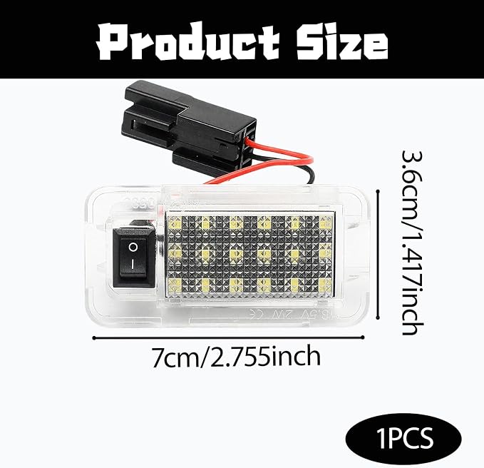 LED Luggage Compartment Light Fits for Toyota RAV4,Trunk Ceiling Lights Lamps,Decorative Atmosphere Lamp,Interior Replacement LED Lights Lamps,Car Accessories (for Toyota RAV4 2019-2021)