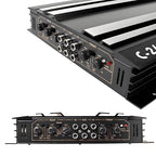 Car Power Amplifier 4-Channel Slim Stereo Car Audio Amplifier Amp 12V (4 Channel - 13.39 inch)