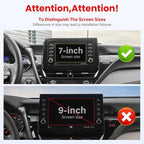 Car Phone Holder Fit for Toyota Camry 2021 2022 2023 2024 - for MagSafe Magnetic Cell Phone Mount for Camry Accessories 7 inch Touchscreen - Strong Magnets for iPhone (NOT FIT 9 inch)