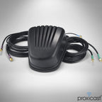 5-in-1 Pro-Grade Low-Profile 2x2 MIMO 4G/5G + Wi-Fi + GPS Screw Mount Combination Vehicle Antenna Compatible with Cradlepoint, Digi, Peplink and Other Modems/Routers (Gibraltar ANT-510-221)