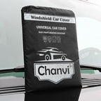 Windshield Cover for Cars, Trucks, Vans - 86x50 Inch Waterproof All Weather Winter Snow Frost Ice Sun Shade Cover with Side Mirror Covers, Automotive Exterior Accessories