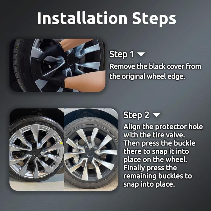 Rim Protector for Tesla 2024 2025 2026 Model 3 Highland 19 Inch Nova Wheels Cover All-in-one Car Tire Trim Rings Rim Case Hubcaps Model 3 Accessories