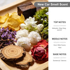 2-Pack Car Air Fresheners, Car Deodorizer, New Car Smell Air Freshener Long Lasting Hanging Car Air Freshener for Men and Women, Car Scent Diffuser by
