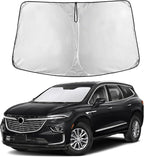 Windshield Sunshade Compatible for Buick Enclave 2018-2022 2023 2024, Sun Visor for Front Windshield & Window Sun Shade Cover, UV Heat Blocker & Protector, Car Accessories