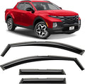 Voron Glass in-Channel Extra Durable Rain Guards for Hyundai Santa Cruz 2022-2026, Window Deflectors, Vent Window Visors, 4 Pieces - 200573
