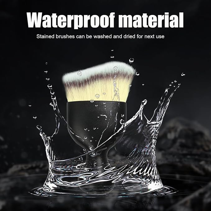 Car Detailing Brush, Curved Soft Bristles Auto Removal Dust Collectors, Universal Vehicle Dashboard, Air Conditioner Vents etc Interior Cleaning Tool Accessories (Beige)