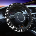 Bigfoot Steering Wheel Cover Car Accessories Cute for Women Girls Girly Universal 15 Inch Neoprene Auto Interior Decor Anti Slip Car Truck Protector