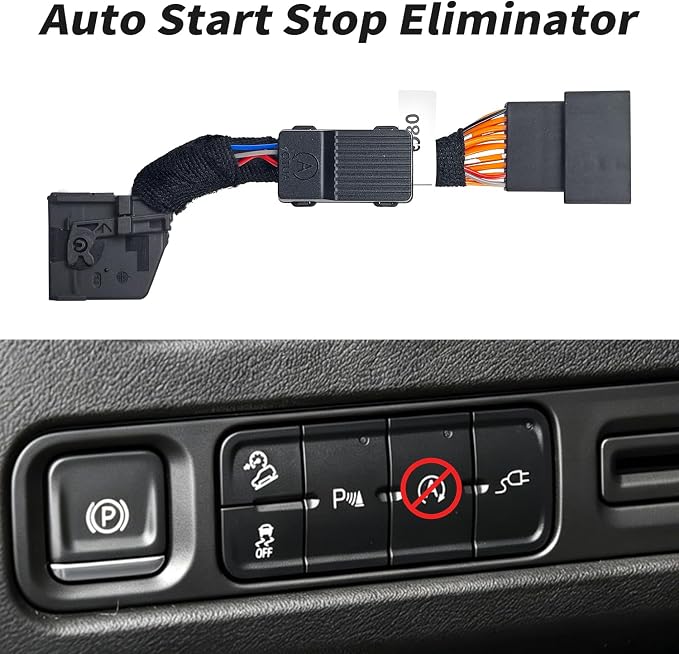 Auto Start Stop Eliminator for GMC 2021-2026 Yukon & 2021-2026 Chevy Tahoe | Suburban Plug Play Autostop Eliminator Memory Module Essential Accessories No Error