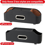 2-Pack Replacement Hook Parts Specifically for Car Seat Headrest Cup Holders Organizer - for Replacement When Damaged or Broken.(Black, Long / 3.54 inch / 9 cm)