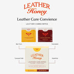 Leather Wipe Kit: Clean & Restore On-The-Go. For Any Color of Leather Couches, Car Seats, Purses, Shoes & Bags. Nontoxic, Ready-to-Use & Made in the USA. 5 Cleaner & 5 Conditioner Wipes
