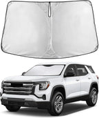 Windshield Sunshade Compatible for GMC Terrain 2018-2023 2024 2025, Sun Visor for Front Windshield & Window Sun Shade Cover, UV Heat Blocker & Protector, Car Accessories