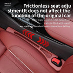 2PCS Car Seat Gap Filler Organizer with Phone Holder,[Upgrade Version] Car Seat Gap Organizer for Prevent Falling,Essential Car Accessories Car Side Seat Gap Filler (Claret)