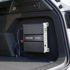 Monoblock Car Amplifier, 800W RMS MAX, 1/2/4 Ohm Stable, 1-Channel Class D Car Audio Amplifier with Remote Subwoofer Level Control, Low Pass Filter, Bass Boost & Phase Shift, Volume Controller