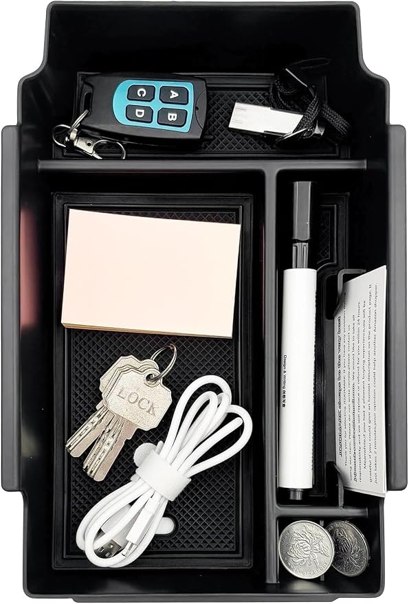 Console Console Organizer Storage Tray Accessories fits for 2024-2025 2026 Subaru Crosstrek, 2024 2025 2026 Subaru Impreza