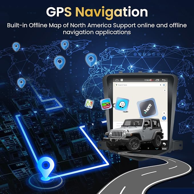 8Core 4G RAM Car Radio Stereo for Chevrolet Chevy Cruze 2009-2015: Android 13 Tesla Style Touchscreen Head Unit Backup Camera Wireless CarPlay Andriod Auto GPS SWC 5GWiFi FM DSP 36EQ